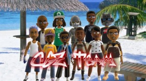 CGZ Team at the Beach (Avatars)